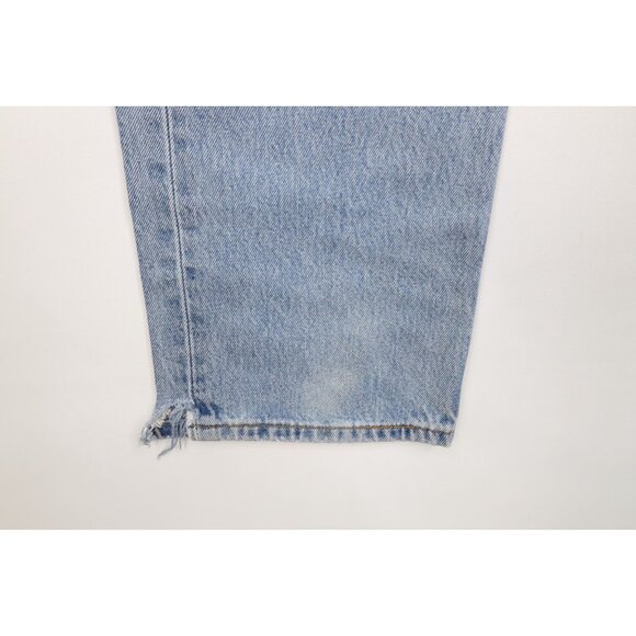 Vintage Y2K 2000 Levis 501xx Mens 33x32 Distressed Button Fly Original Fit Jeans - Picture 8 of 16